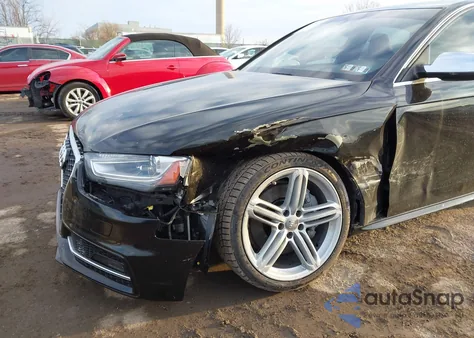 2014 Audi S4 3.0T Premium Plus from USA, damaged, VIN WAUMGAFL5EA055482